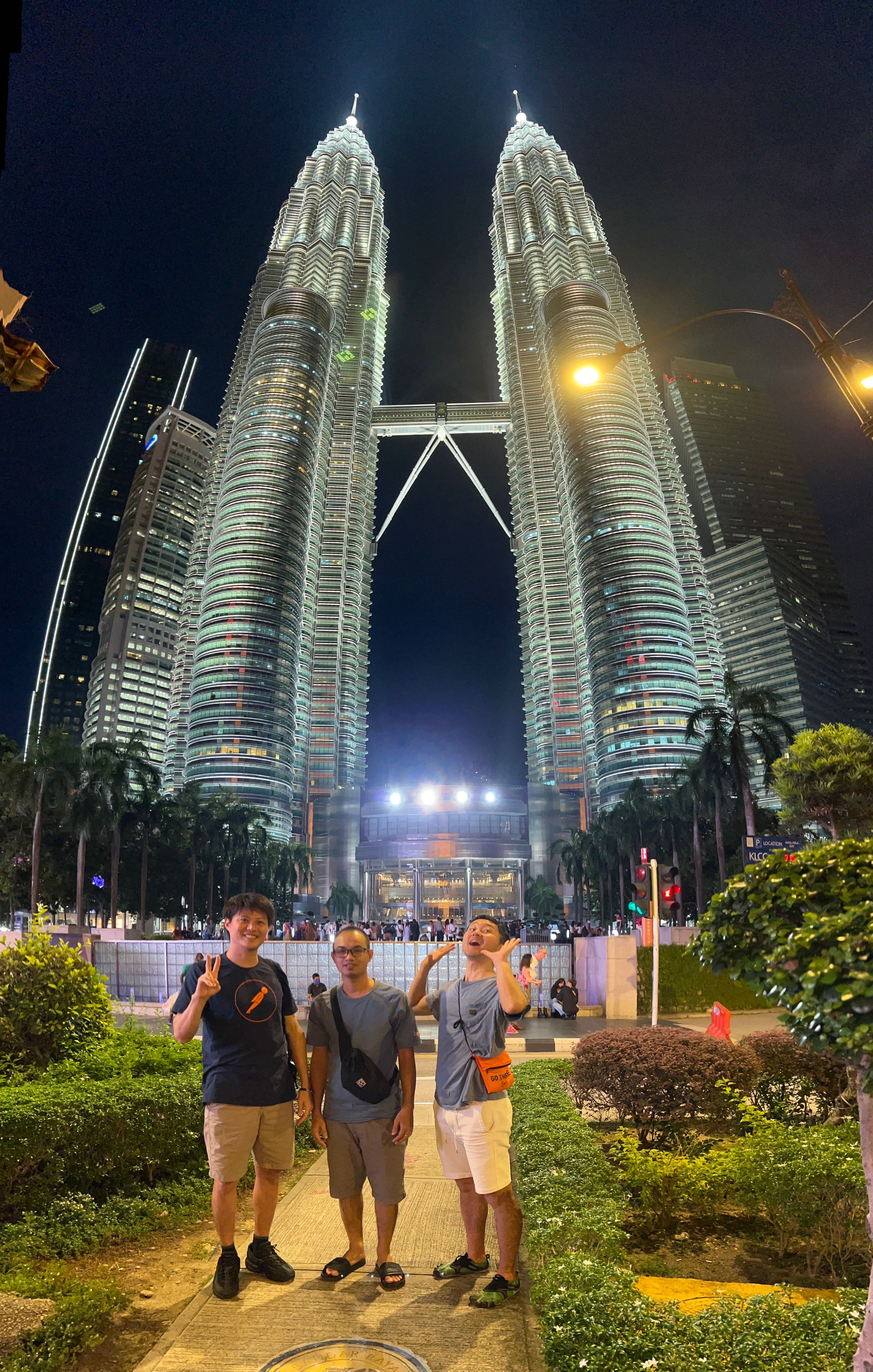 With KLCC